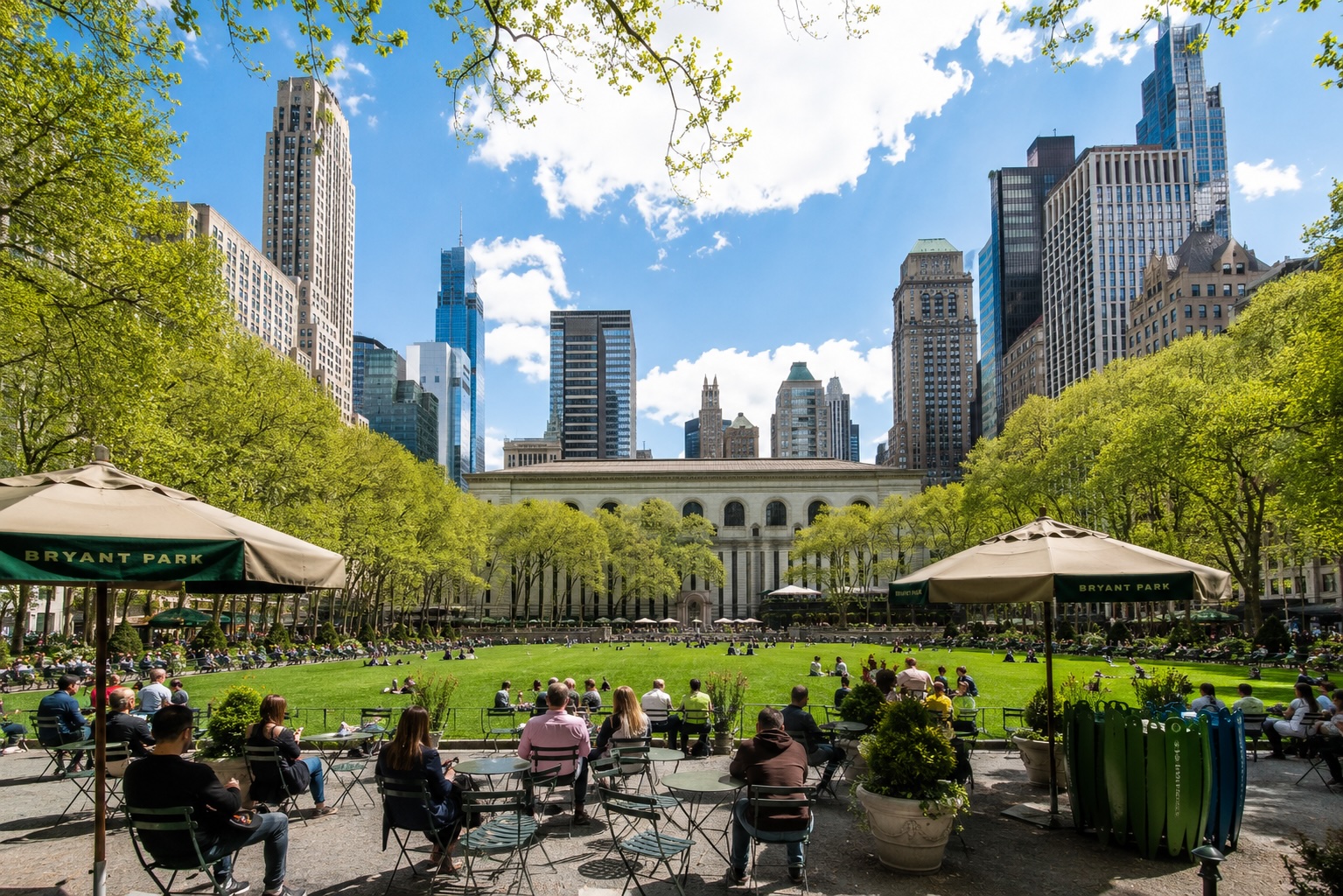 Bryant Park » Eine grüne Oase mitten in Manhattan erleben