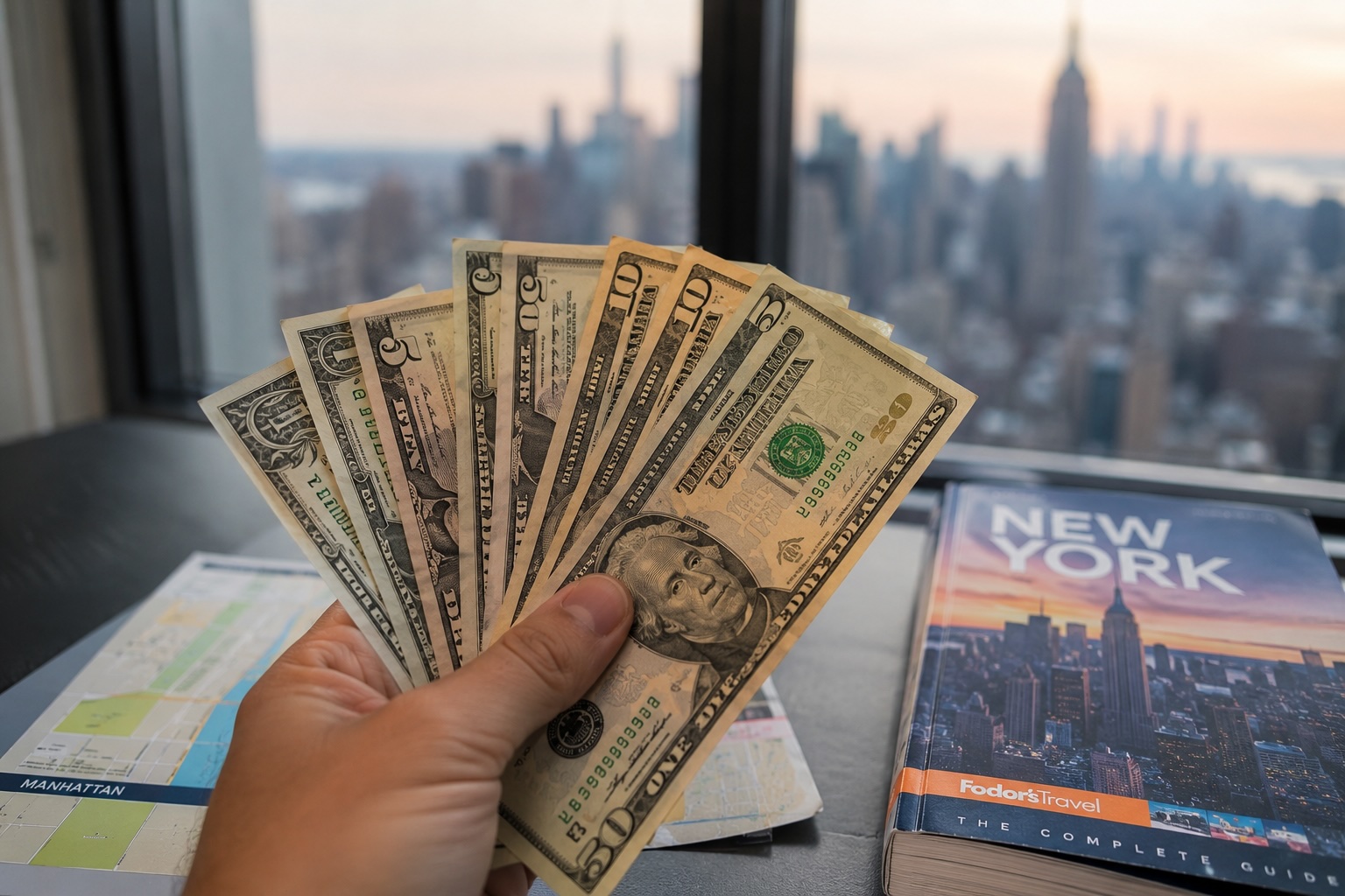 Wie viel Bargeld mitnehmen nach New York?