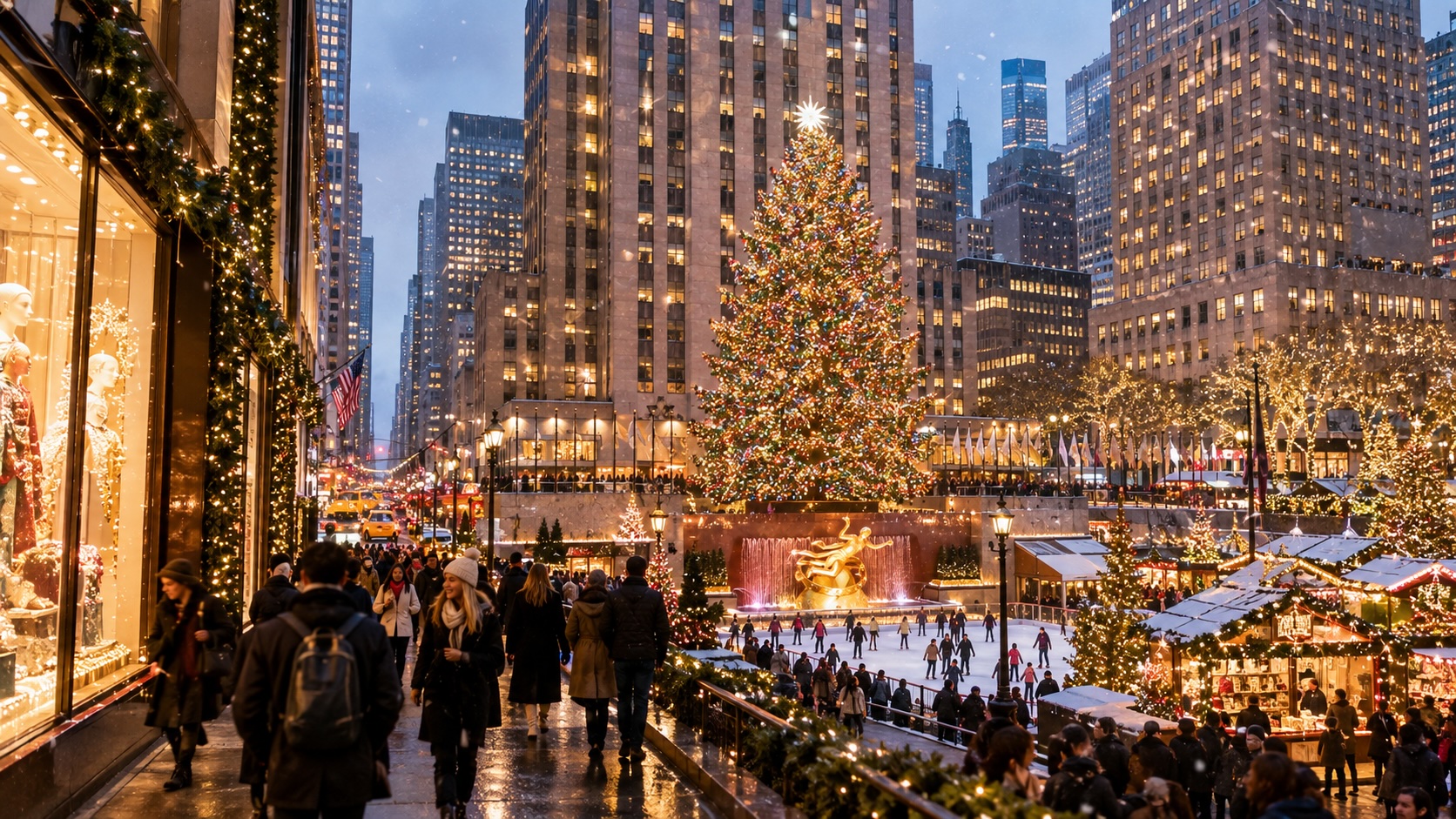 New York zu Weihnachten erleben – Die besten Highlights & Tipps 2025