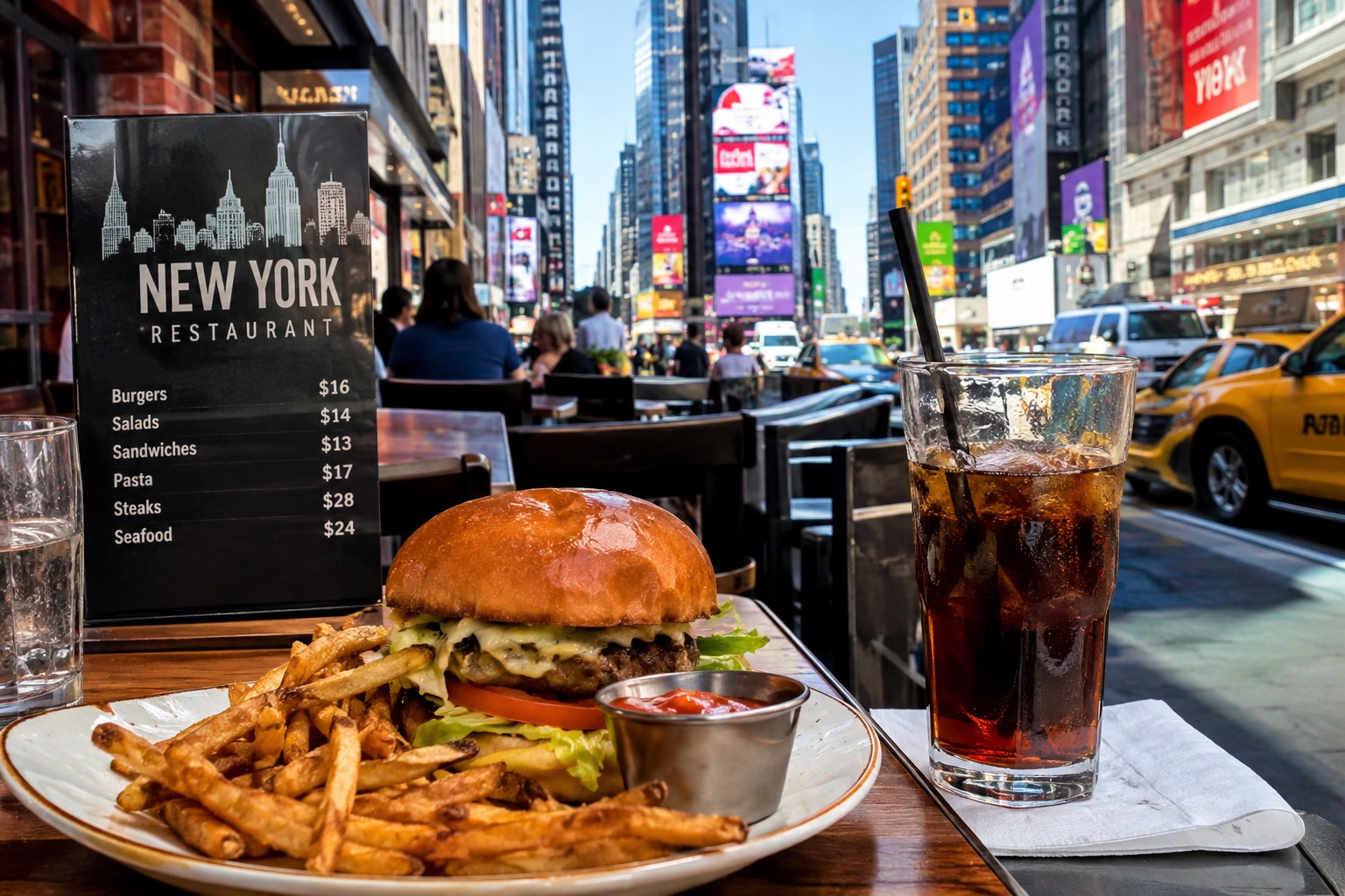 Restaurantpreise New York: Was kostet Essen in New York wirklich?
